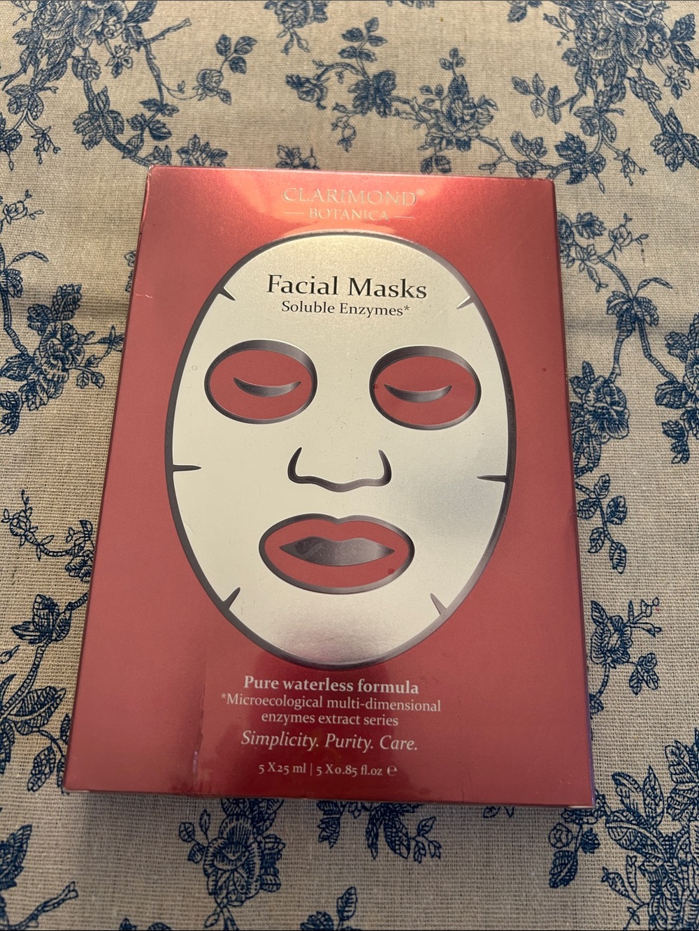 Red Facial Mask Pack - Soluble Enzymes